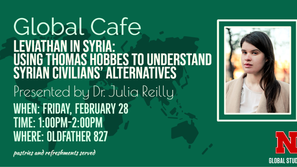 Global Café to explore human rights issues in Syria