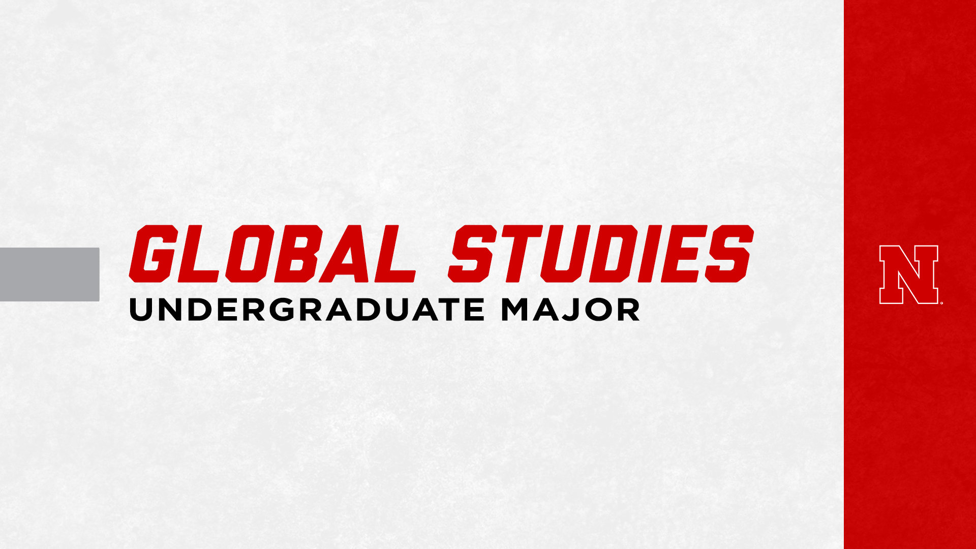 Global studies undergraduate major