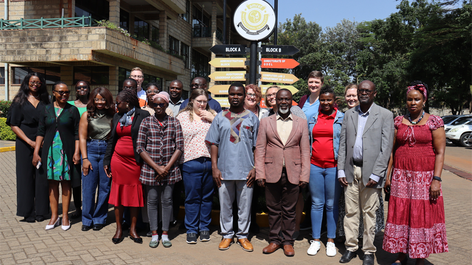Pamoja Project team members in Kenya