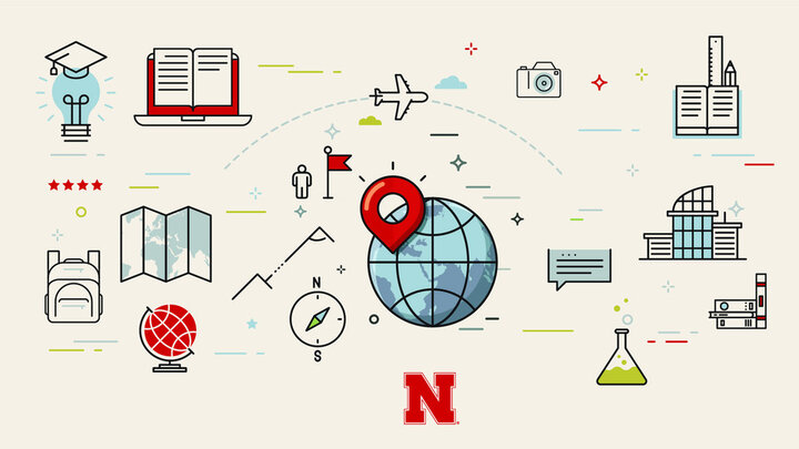 Thirteen Nebraska undergraduates will study abroad during the spring 2018 semester as Gilman Scholars.  | Marcelo Plioplis, University Communication 