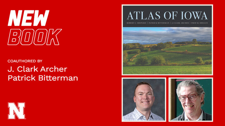 New Book Atlas of Iowa Patrick Bitterman J. Clark Archer