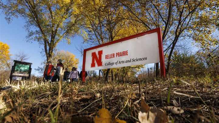 Reller Prairie sign. Photo courtesy of Craig Chandler.