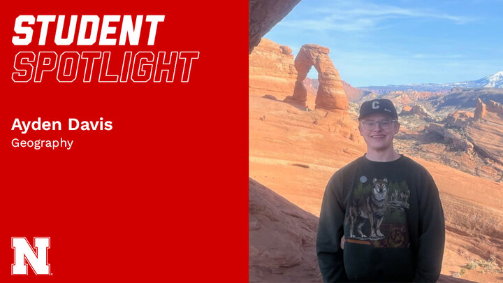 Student spotlight Ayden Davis